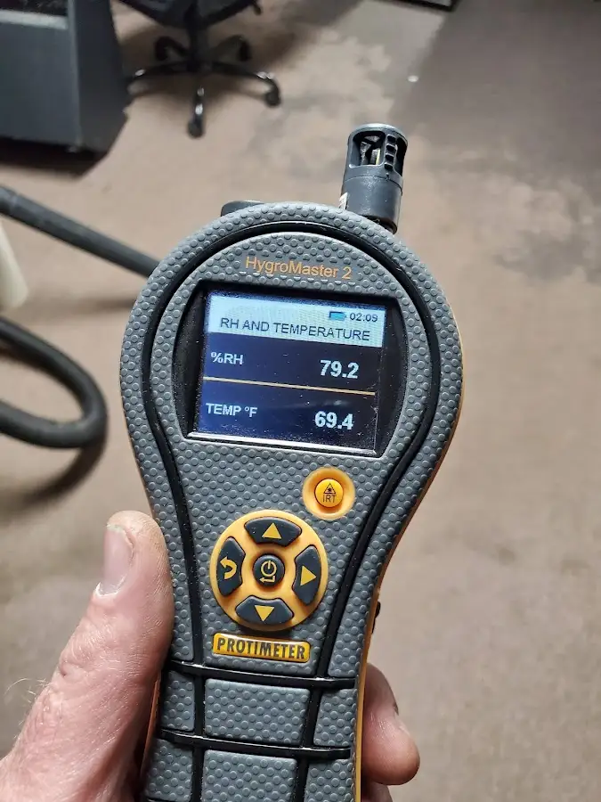 Moisture meter humidity assessment for Fire & Smoke Damage Restoration in Farragut
